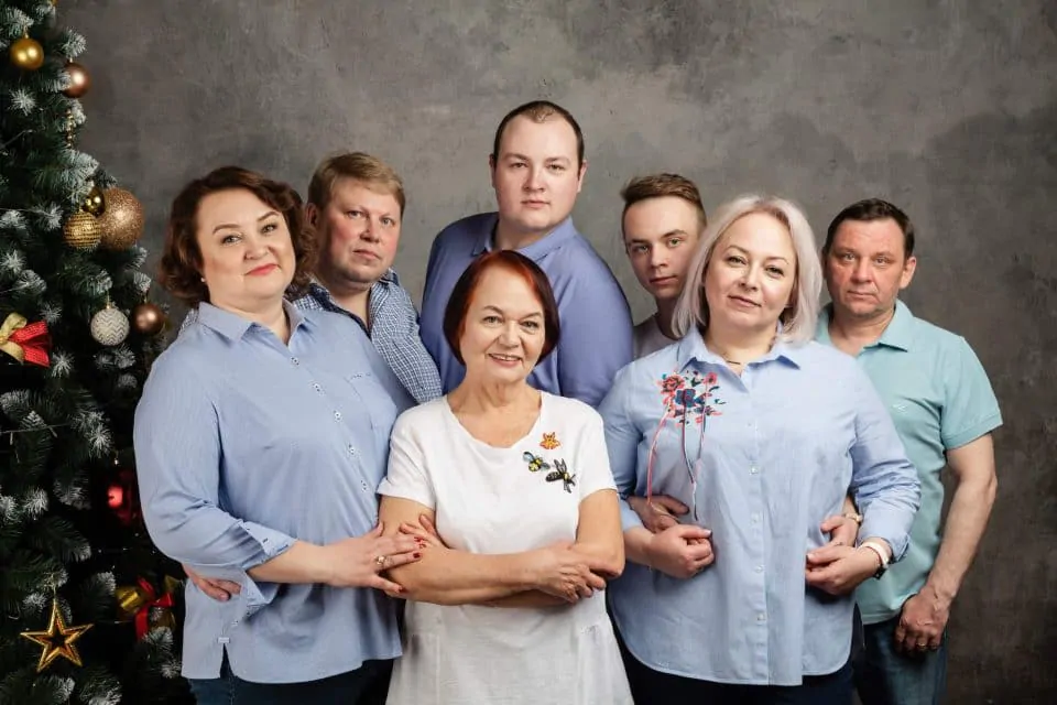Семейный портрет в студии